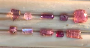 13.65crt Natural Pink Tourmaline High-Quality Gemstone Parcel Wholesale Lot - Picture 1 of 23