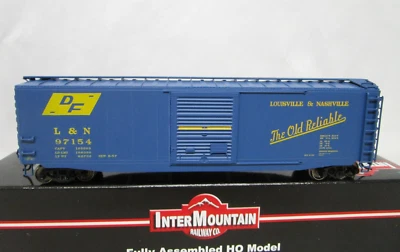 InterMountain HO Scale L&N Louisville Nashville 50' PS1 Single Door Box Car NOS - Image 1 of 4