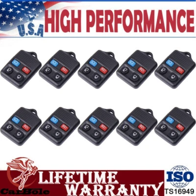 10 Keyless Entry Remote Control Car Key Fob Transmitter Alarm For Ford F150 F250 - Image 1 of 4