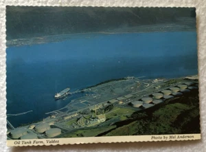 Oil Tank Farm, Valdez Postcard (C1) - Picture 1 of 2