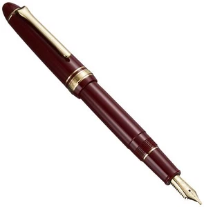 Sailor Fountain Pen Profit Casual Gold Trim Red Zoom 11-0570-730 - Picture 1 of 4