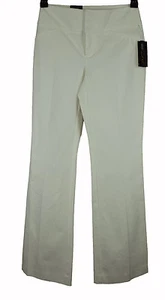 Inklusive Damen Weiß Weites Bein Regular Fit Hose 6 8 10 16 - Picture 1 of 4
