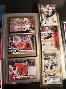 2020 21 Upper Deck Philipp Kurashev Young Guns Canvas & Chicago Blackhawks Lot