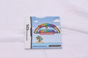 Nintendo DS -  Rainbow Islands Revolution -Instruction Manual Only FRENCH - Imagen 1 de 1
