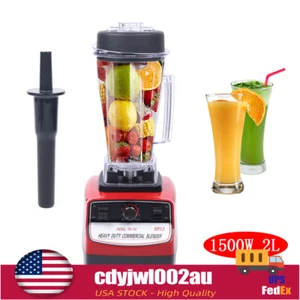 Frullatore professionale 1500W frullatore industriale commerciale silenzioso NUOVO - Foto 1 di 12