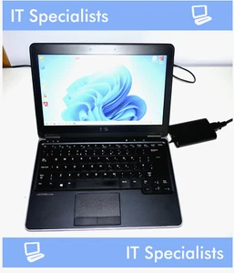 Dell Latitude 7240 laptop, Windows 11 Pro, 8GB ram, SSD, Dell docking station. - Picture 1 of 11