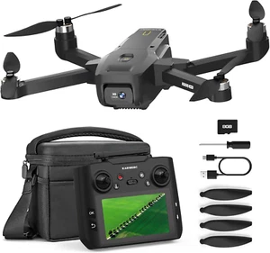 K600 GPS Drone Con Camera 4K, Telecomando Con Schermo Brushless, Drone Pieghevol - Foto 1 di 12