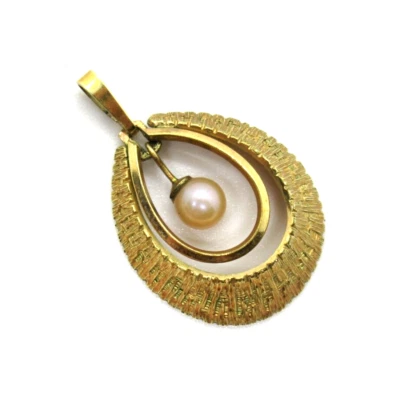 Exklusiver Vintage Anhänger RODI & WIENERBERGER Perle Amerikaner Midcentury 60s - Bild 1 von 4