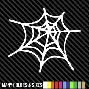 SPIDER WEB - Decal Sticker Window Die Cut Vinyl Decal Car - Many Colors & Sizes - Bild 1 von 15