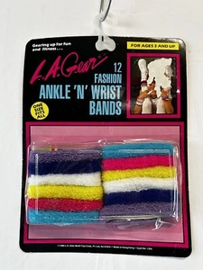 Vintage LA GEAR Neon Wrist Ankle Waist Headbands 80s 90s Party Costume  - Picture 1 of 4