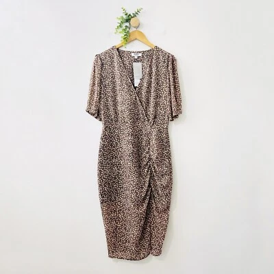 BB Dakota Steve Madden новый с Ярлыками изящный цветочный разрез платье женский размер 10 - Изображение 1 из 4