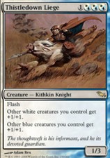 [1x] Thistledown Liege - Played, English - Shadowmoor MTG Magic