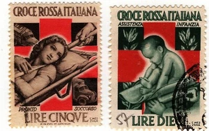 ER3778 - Croce Rossa Italiana - Mix anni 60 - dis Mezzana - Picture 1 of 1