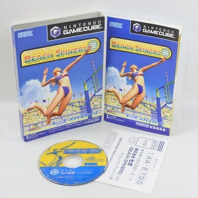 BEACH SPIKERS Volleyball Gamecube Nintendo For JP System 3020 gc - Image 1 of 4