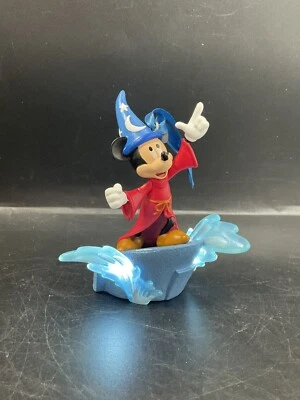 Disney Parks Mickey Mouse FANTASIA Sorcerer Light Up Christmas Ornament 2018 - Image 1 of 4
