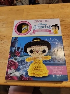 DISNEY PRINCESS Crochet KIT, Snow White, Ariel, Pocahontas, Bell & Mulan - Picture 1 of 13