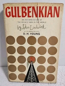 Vtg 1958 1st Armenia & Calouste Gulbenkian Worlds Richest Man HC DJ Middle East - Foto 1 di 5
