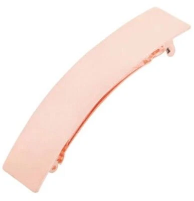 France Luxe / Erickson VOLUME BARRETTE SHINY ROSE GOLD French Clip NWT Rectangle - Image 1 of 2