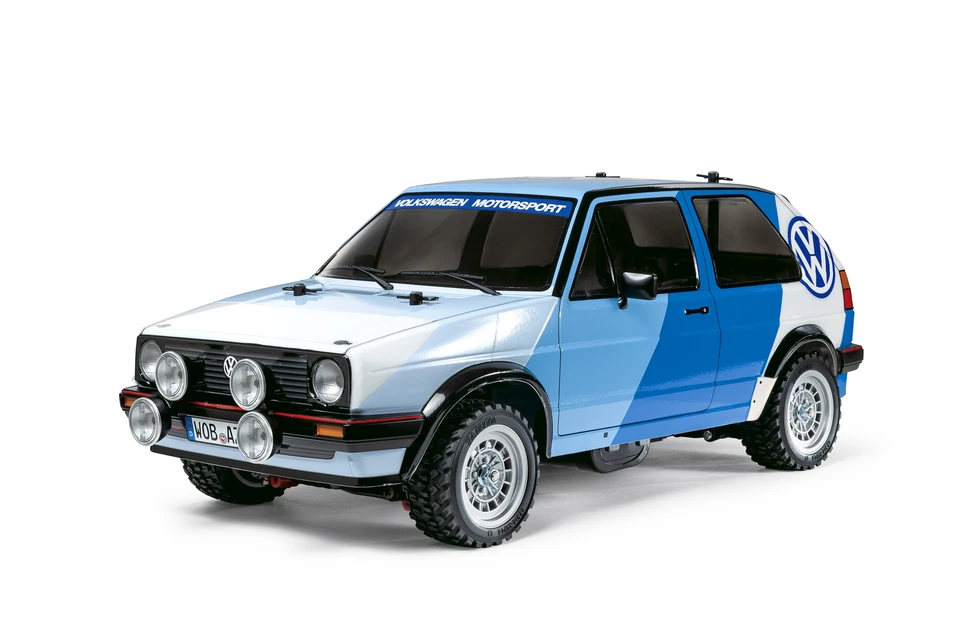 Tamiya 1:10 MF-01X RC Volkswagen Golf MK2GTI 16VRally Brushed Modellauto Offroad 4WD Kit (58714-600)