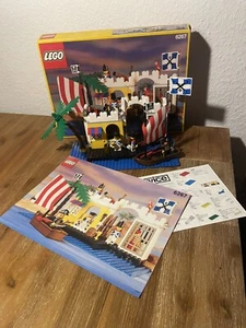 Lego 6267 Lagoon Lock-Up 1991 Piraten Blauröcke KOMPLETT mit OVP BA Karton - Bild 1 von 16