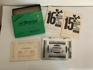 Bridge Card AutoBridge Play Yourself Game Learn Game Sheinwold Vintage 1957 - Picture 1 of 10