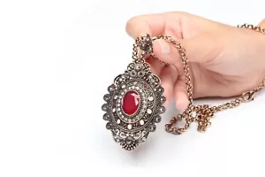 Enorme collar auténtico estilo sultán Hurrem - Imagen 1 de 5