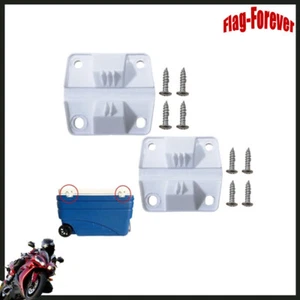 2x BISAGRAS 8x TORNILLOS 5283-1141 Para COLEMAN ENFRIADOR PLÁSTICO BISAGRAS JUEGO REPUESTO - Imagen 1 de 16