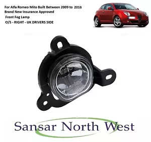 For Alfa Romeo Mito - Drivers Side Front Fog Lamp Spot Light RIGHT 2009 to 2016 - Picture 1 of 5