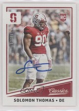 2017 Classics Rookies Significant Signatures /199 Solomon Thomas Rookie Auto RC