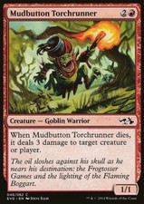 Magic the Gathering MTG Mudbutton Torchrunner (46) DDA, Elves vs. Goblins   LP