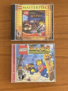 LEGO Island 2 & LEGO Harry Potter PC CD Games 2001 XLNT *Free Shipping* - Picture 1 of 4