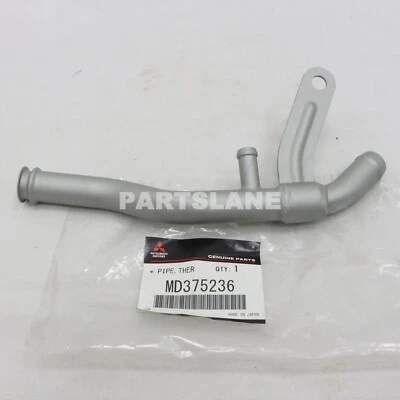 Mitsubishi Montero Sport Nativa Pajero OEM Thermo Water By-Pass Pipe MD375236 - Image 1 of 2