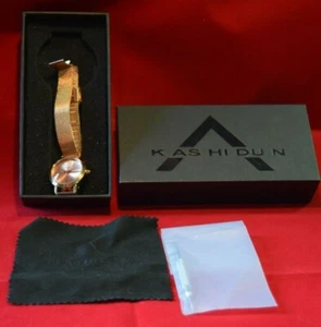 Kashidun Analog Wristwatch with Water Resistance - New - Open Box - Picture 1 of 9