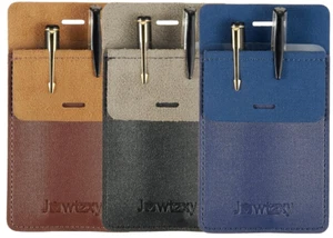 Custodia Protettiva Tasca 3 Pezzi Pelle Tasca Portapenne Organizer Pouch per Camicie - Foto 1 di 7