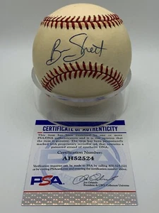 Ben Sheets Signed AUTOGRAPH OMLB NL Baseball PSA DNA AH52524 - Picture 1 of 2