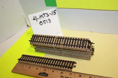 10 PIECE Marklin Train Track 7"  HO Gauge 3-Rail - Image 1 of 4