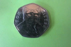 50p coin Tom Kitten 2017 Free Postage - Picture 1 of 2