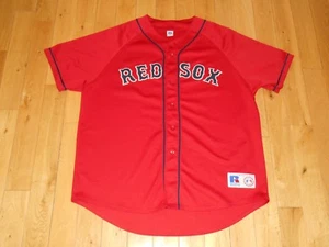 Russell Athletic BOSTON RED SOX Red Friday Game Mens MLB Team Sewn JERSEY XXL 2X - Picture 1 of 7