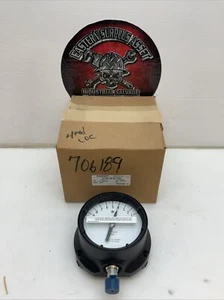 Ashcroft 4.5” 45-1189-SS-04L-10IWV General Service Gauge 316 Tube/SKT NIB - Picture 1 of 4