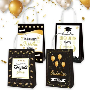 12 Pieces 2025 Graduation Gift Bags Graduation Favor Treat Bags Graduation Party - Picture 1 of 5