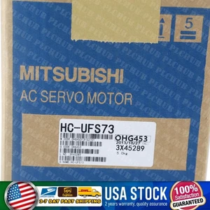 New Mitsubishi HC-UFS73 Servo Motor Expedited Shipping One HCUFS73 - Picture 1 of 7