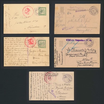 1917-1918 AUSTRIA FORCES ALBANIA POSTCARDS WWI MILITARY SCHKODRA, ELGASSAN - Image 1 of 4