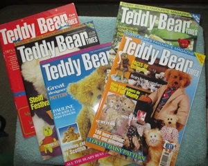 5 UK Teddy Bear Times Magazine alle von 1998 Top Zustand - Bild 1 von 3