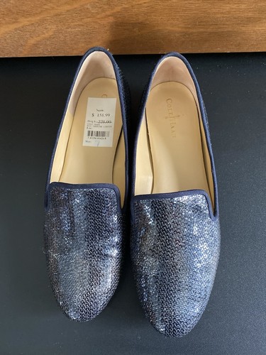 NIKE COLE HAAN MOCASSINO DONNA SABRINA TAGLIA 7 BLU NAVY