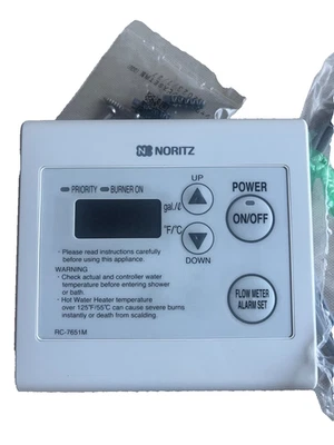 Пульт дистанционного управления Noritz RC-7651M по Фаренгейту и Цельсию - Изображение 1 из 2