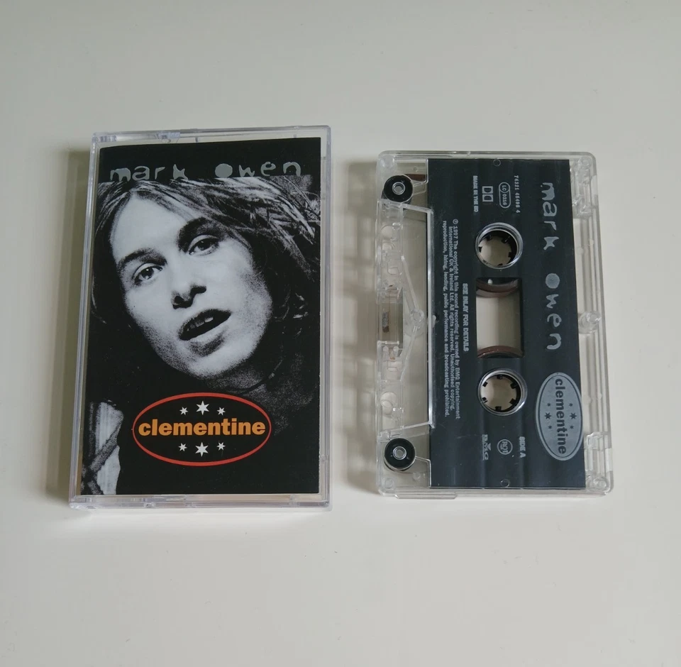 MARK OWEN CLEMENTINE CASSETTE TAPE SINGLE TAKE THAT RCA BMG 1997 - Image 1 of 1
