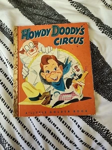 Howdy Doody's Circus Little Golden Book #99  - Picture 1 of 5