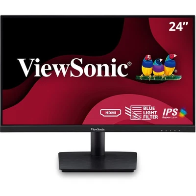 ViewSonic VA2409M-S 24" 1080p IPS Panel Monitor - Certified Refurbished - Image 1 of 4