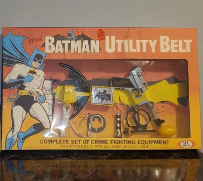 1966 Ideal Batman Conjunto de Cinto Utilitário -Variante de Catálogo - Vintage Anos 60 RARO! 🦇 - Imagem 1 de 4
