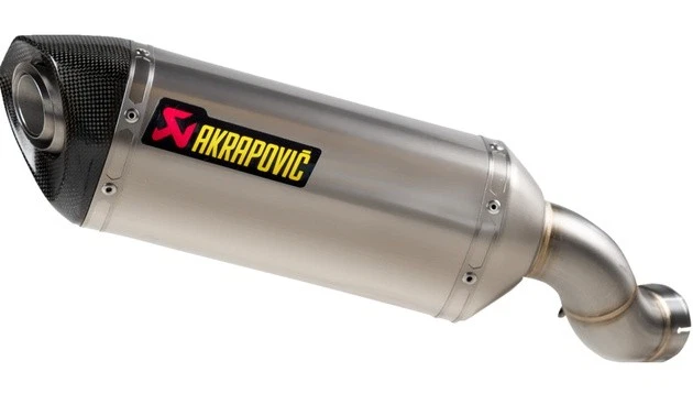 Akrapovic Slip-On Muffler Titanium/Carbon Fiber #S-K9SO10-HZT for Kawasaki - Imagem 1 de 1